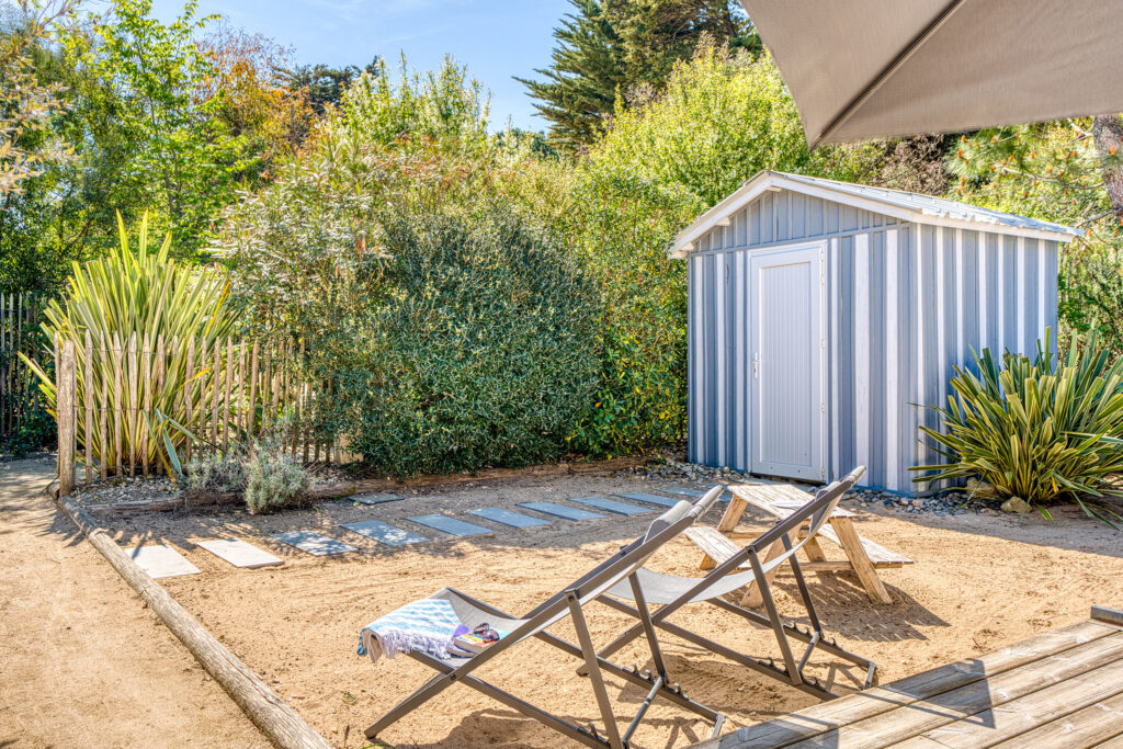 Le Sherwood - Location de maison de vacances sur Notre Dame de Monts en Vendée 16 Extérieurs aménagés de la Villa Californie