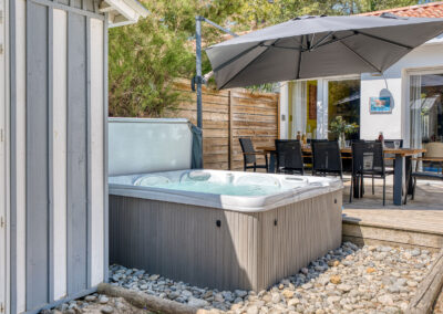 Villa Inde 14 Espace détente extérieur en Vendée