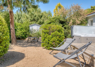 Espace détente villa Russie au Domaine le Sherwood