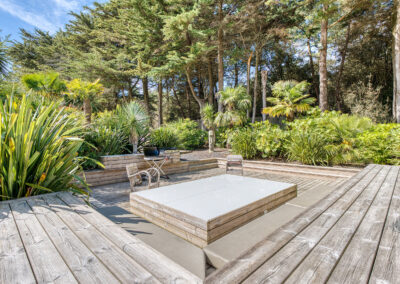 Terrasse de la Villa Santa Maria au Domaine Le Sherwood