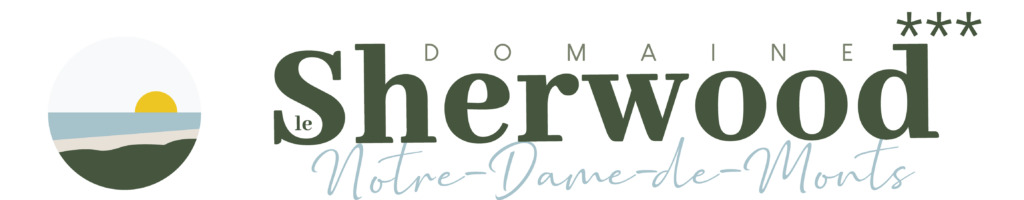Le Sherwood - Location de maison de vacances sur Notre Dame de Monts en Vendée 20 logo horizontal domaine le sherwood png sans fond