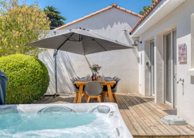 Spa pour séjour en famille ou entre amis dans une villa à Notre Dame de Monts
