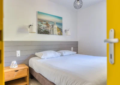 chambre double pour un séjour entre amis ou en famille à notre dame de monts