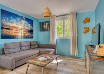 Villa Hawaii 4 salon pour un séjour entre amis ou en famille en vendée